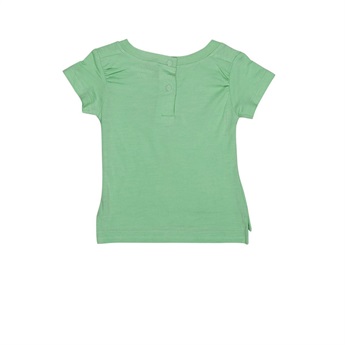 Baby Organic T-Shirt Mask Soft Green