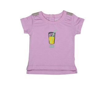 Baby Organic T-Shirt Lemonade Lilac