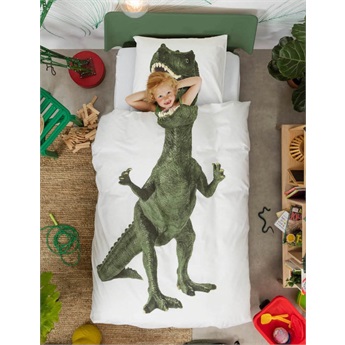 Snurk Dino Rex Bed Set 140 x 200cm