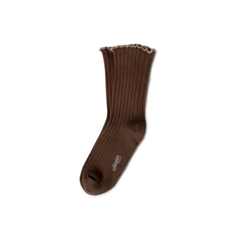 Delphine Socks - Chocolat Au Lait
