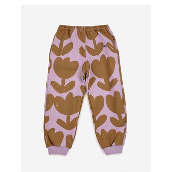 Retro Flowers All Over Jogging Pants