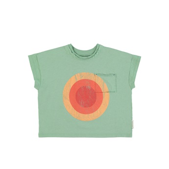 Unisex T-Shirt Green / Multicolour Circle
