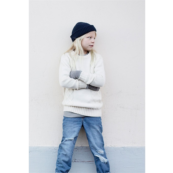 Fritz Knitted Sweater Off White