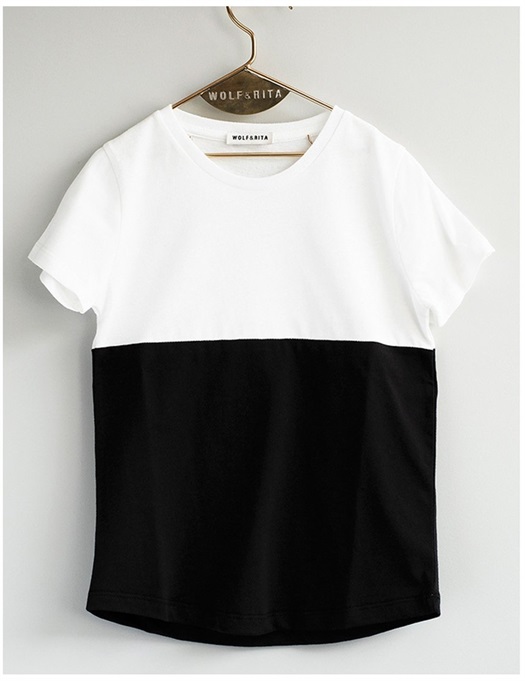 T-Shirt Gabriel Black and White