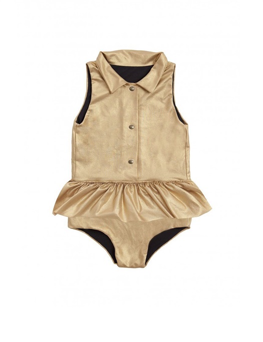 Baby Explorer Bathing Suit Gold