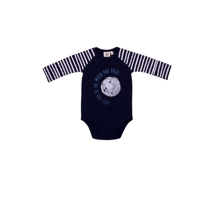 Baby White Stripes Body Suit