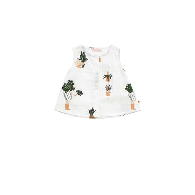 Baby Crazy Garden Woven Blouse