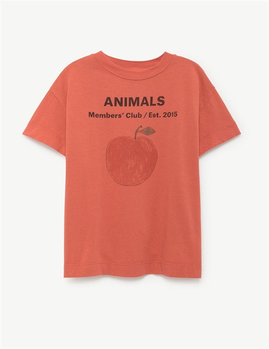 Baby Rooster T-Shirt Red Peach