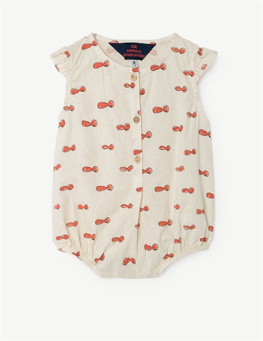 Baby Buttefly Suit Raw White Noseman