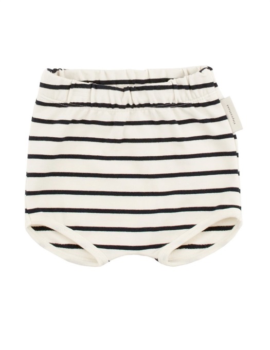 Baby Small Stripes Bloomer Off-White/Navy