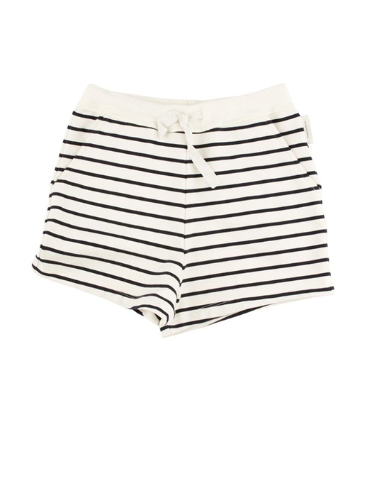 Small Stripes Short Off-White/Navy