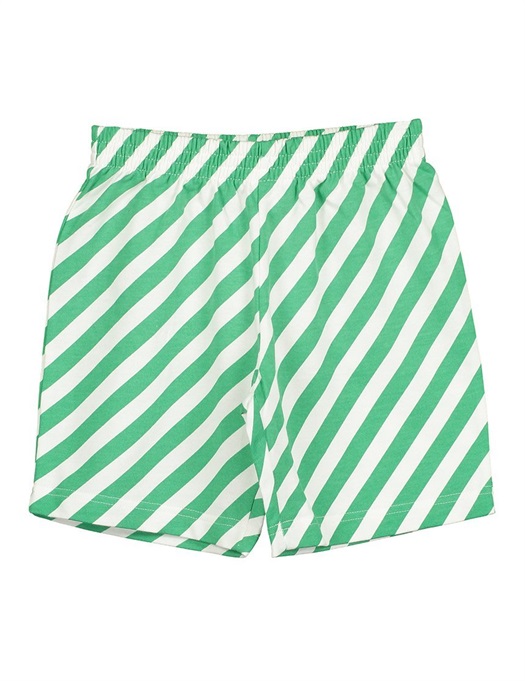 Shorts Diagonal Stripes Vanilla