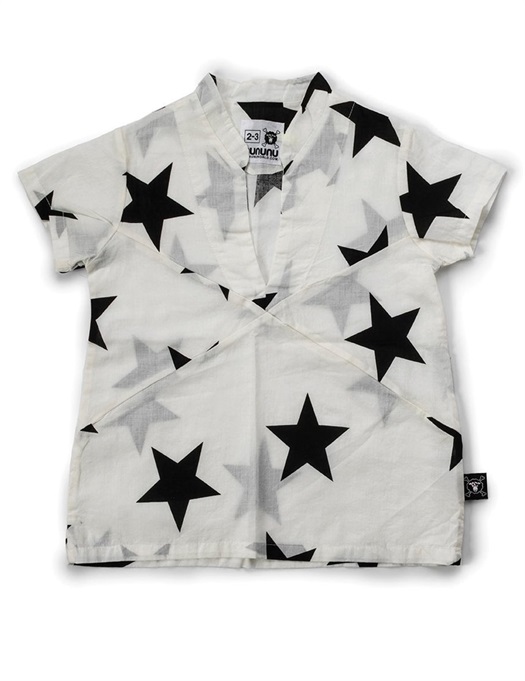 Star Beach Shirt White