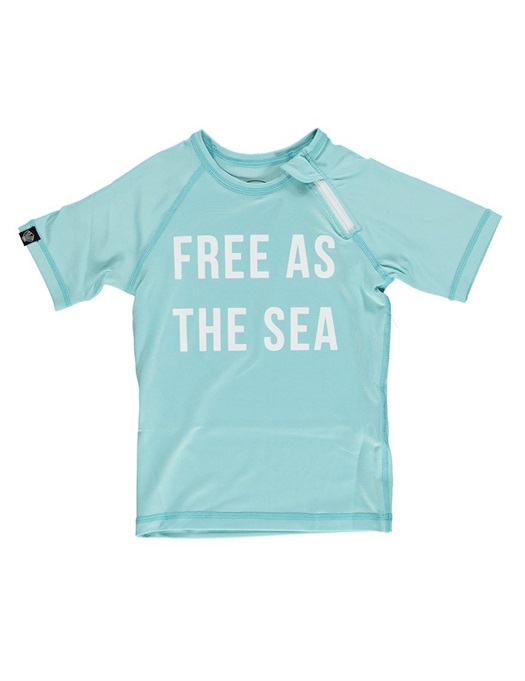 UPF50+ Baby T-Shirt Free As the Sea