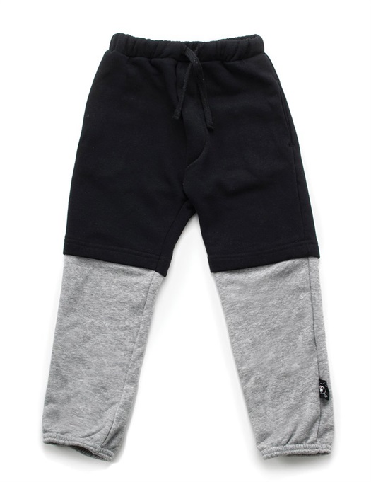 Double Sweatpants Black & Grey