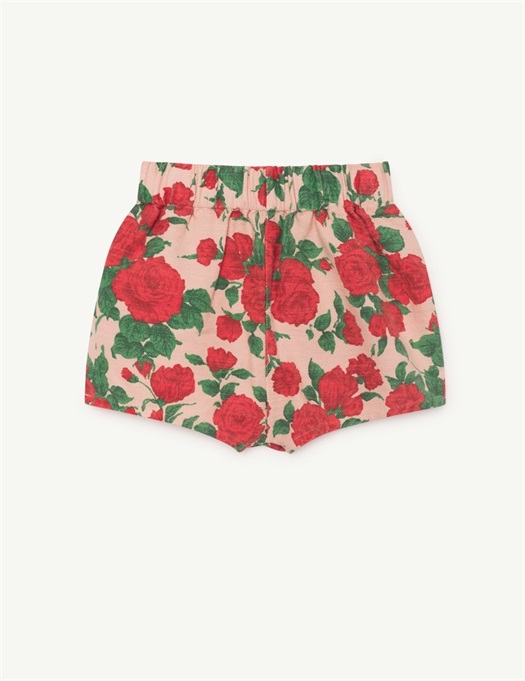 Clam Shorts Nude Roses