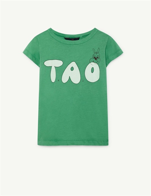Hippo T-Shirt Green Tao