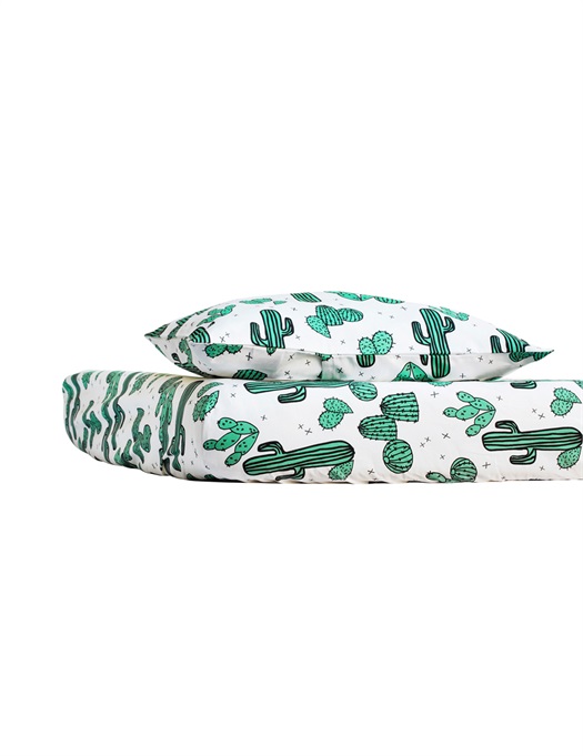 Forest in The Sand Organic Fitted Sheet