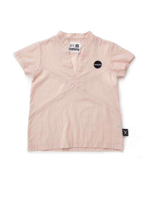 Solid Jersey Beach Shirt Powder Pink