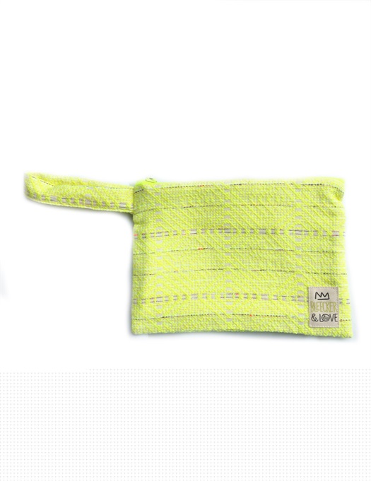 Waterproof Bag Yellow Knit Mini