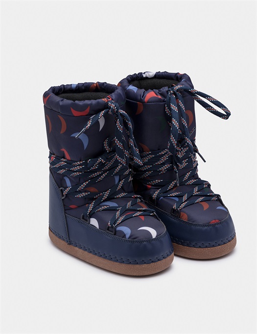 Blue Cosmos Boots