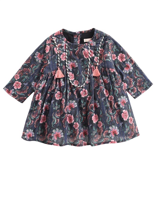Baby Dress Roulotta Storm Flowers