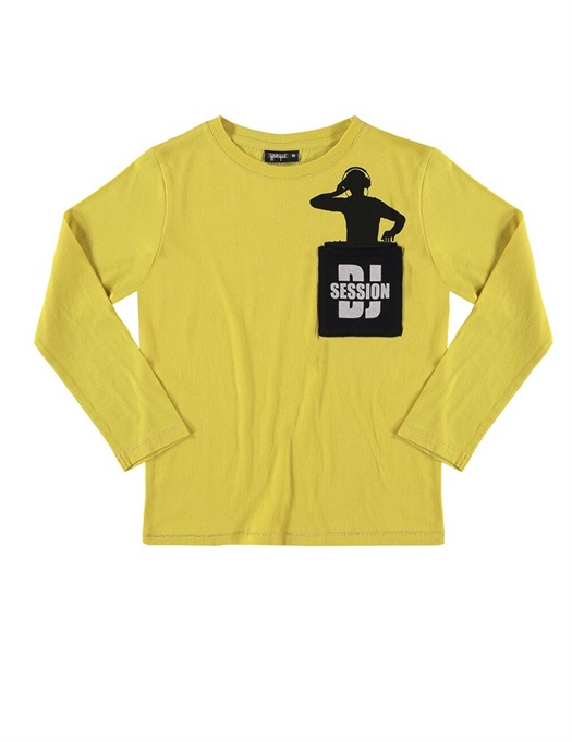 DJ Pocket T-Shirt True Yellow