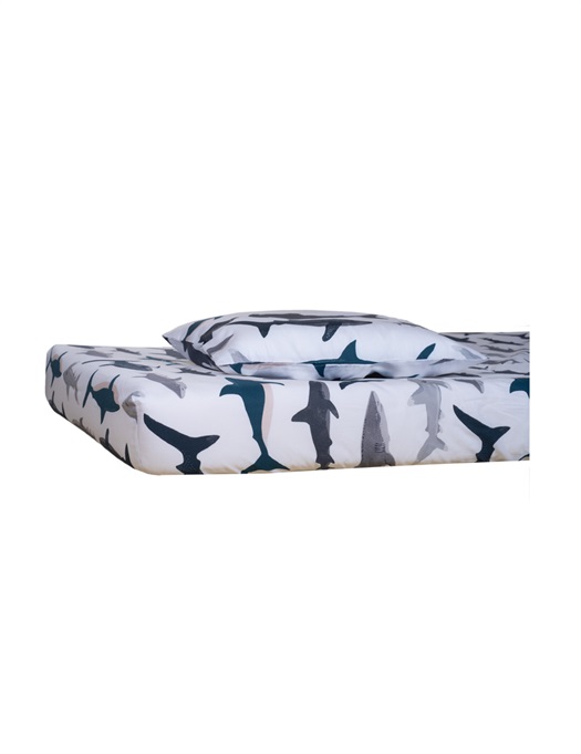 Sharks Fitted Sheet 70x140