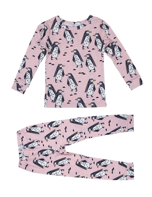 Pyjama Set Pink Penguins