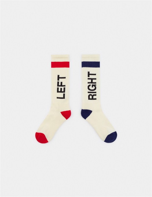 Left Right Long Socks