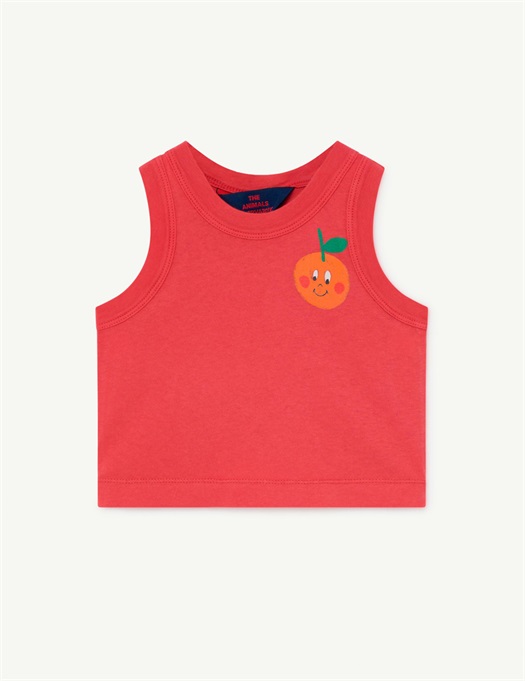 Baby Frog T-Shirt Red Fruit