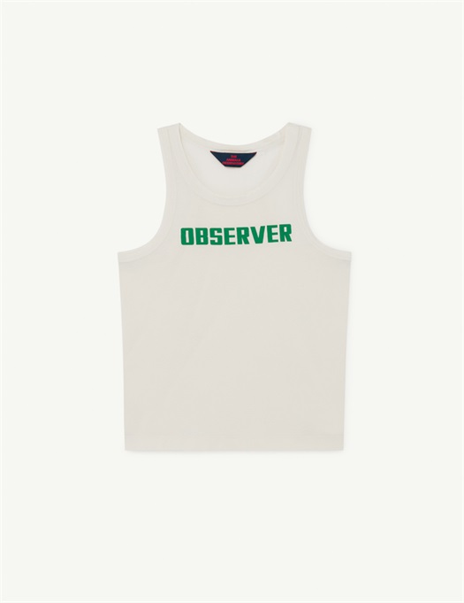 Tank Frog T-Shirt White Observer