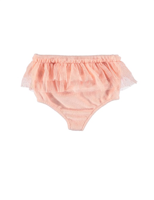 Baby High Waisted Shorties With Tulle