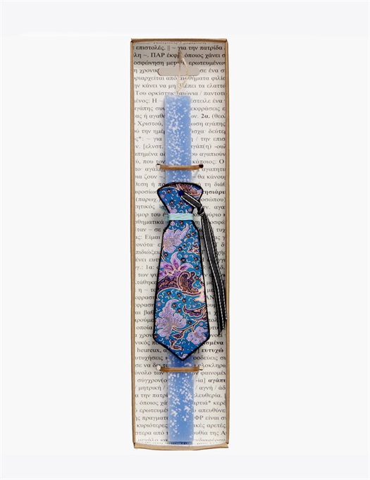 Easter Candle Tie - Paisley