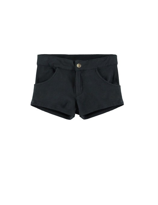 Mini Jeans Shorts Black