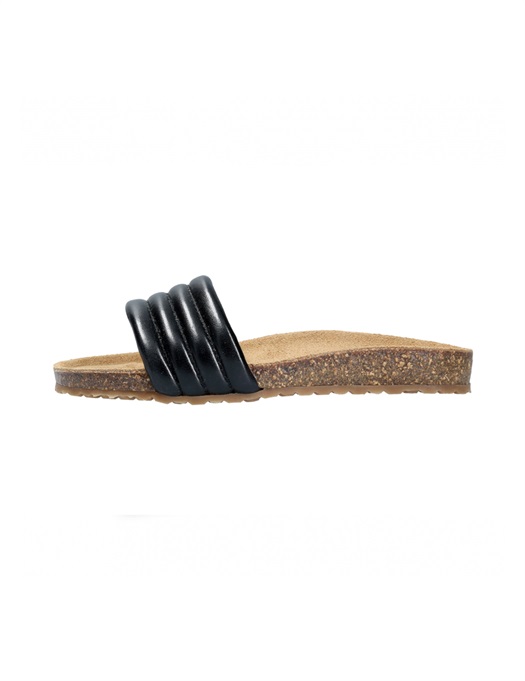 Cork Sandal Black