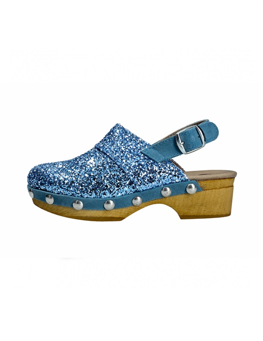 Banus Clog Blue Glitter