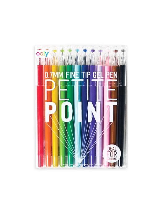 Petite Point Gel Pens - Set of 12