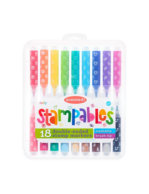 Stampables Scented Double Ended Markers - set of 18