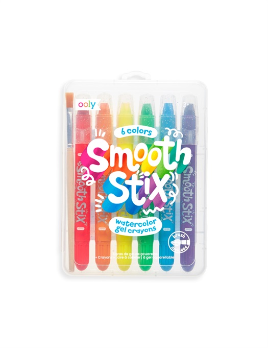 Smooth Stix Watercolour Gel Crayons - Set of 7
