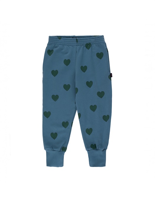 Big Hearts Sweatpants Blue / Dark Green