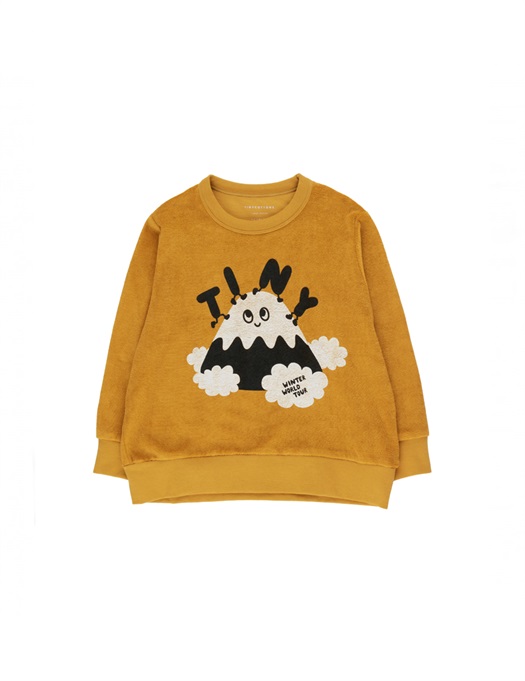 Tiny Fuji Sweatshirt Mustard / Navy