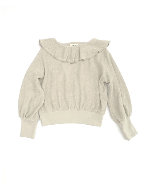 Volant Terry Sweater Frost