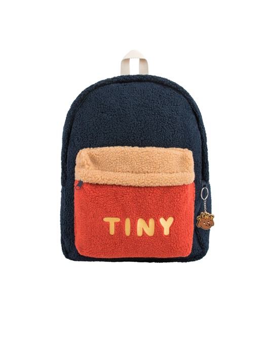 Tiny Big Color Block Backpack Navy