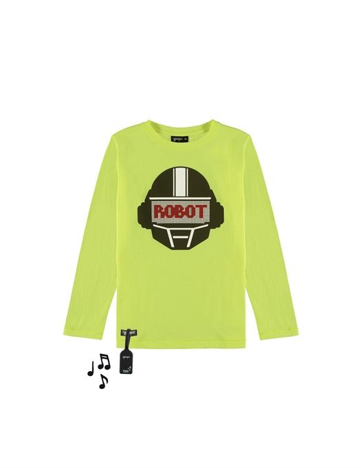 Robot Tee With Sound