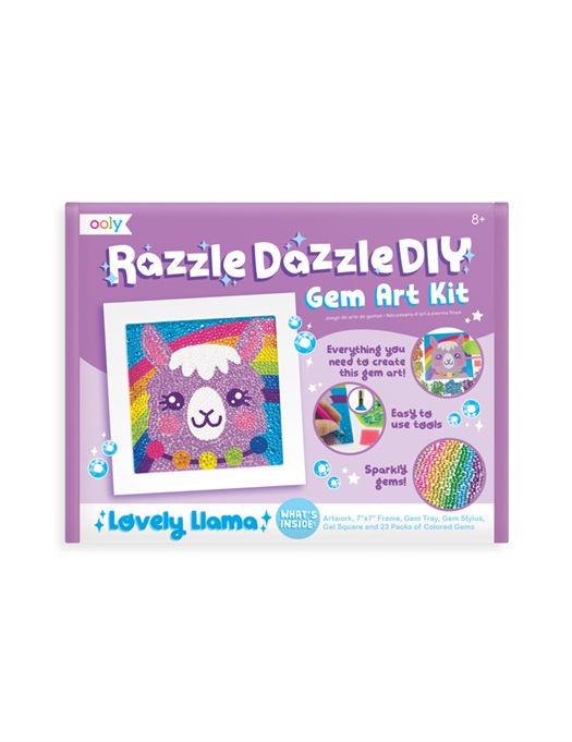 Razzle Dazzle Gem Art Kit - Lovely Llama
