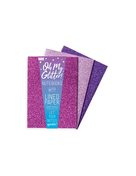 Oh My Glitter Notebooks - Pink