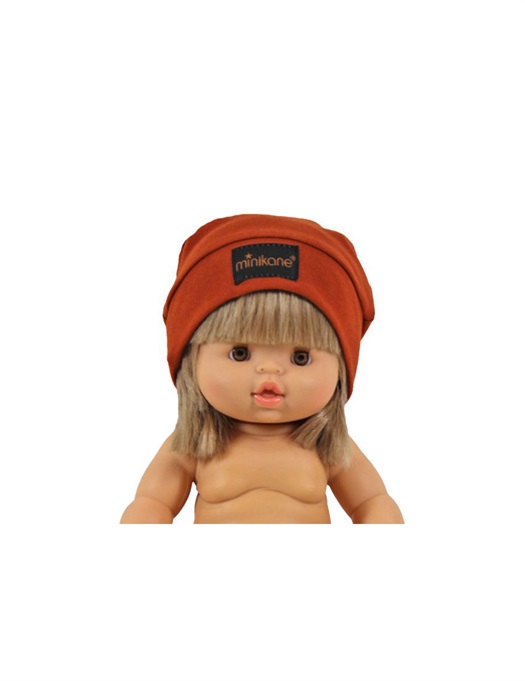 Bonnet Socks Cap Cognac