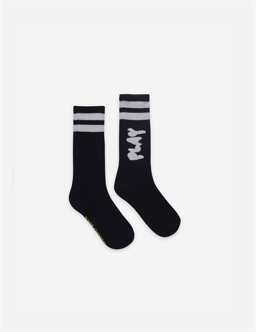 Play Black Long Socks