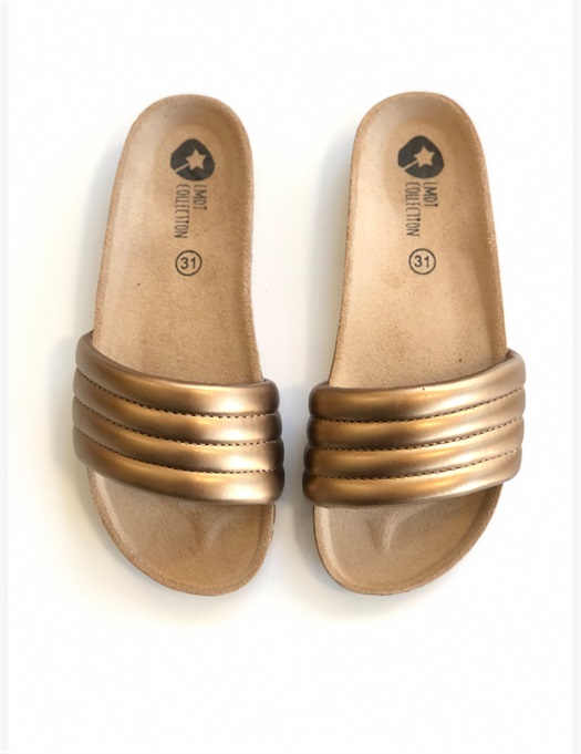 Cork Sandal Bronze